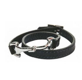 BRACELET BIT AVEC MORS EN CUIR