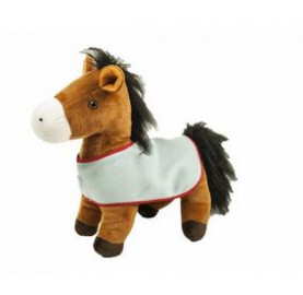 CHEVAL EN PELUCHE