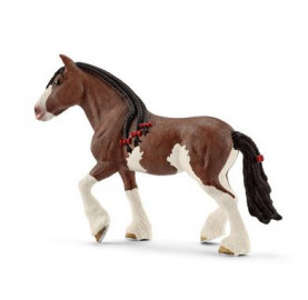 FIGURINE JUMENT CLYDESDALE