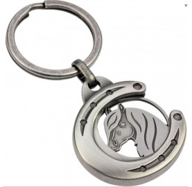 PORTE CLE JETON FER A CHEVAL