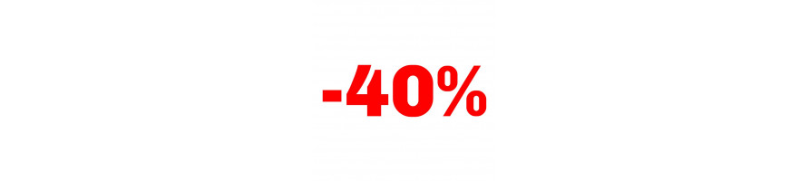 Promo de 40%